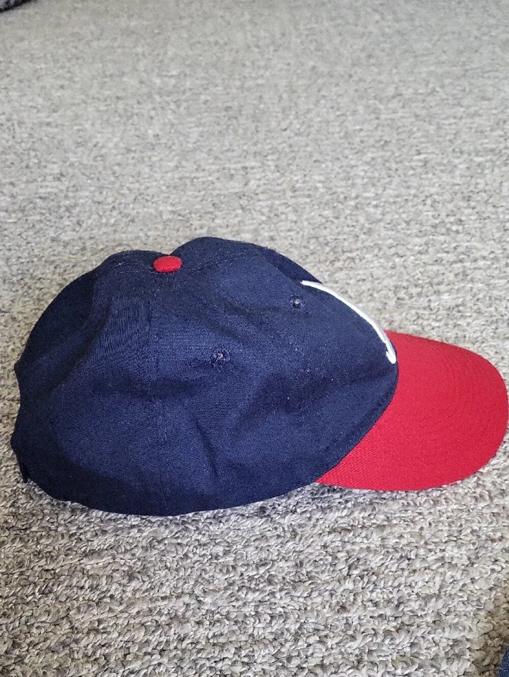 Atlanta Braves - Navy and Red Baseball Cap